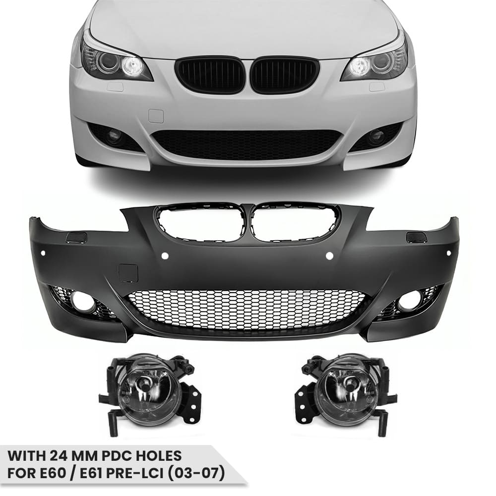 M5 Look Front E60/E61 (03-07) med dimljus