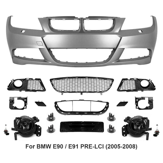 M-Sport front LCI look E90/E91 (05-08) Pre lci