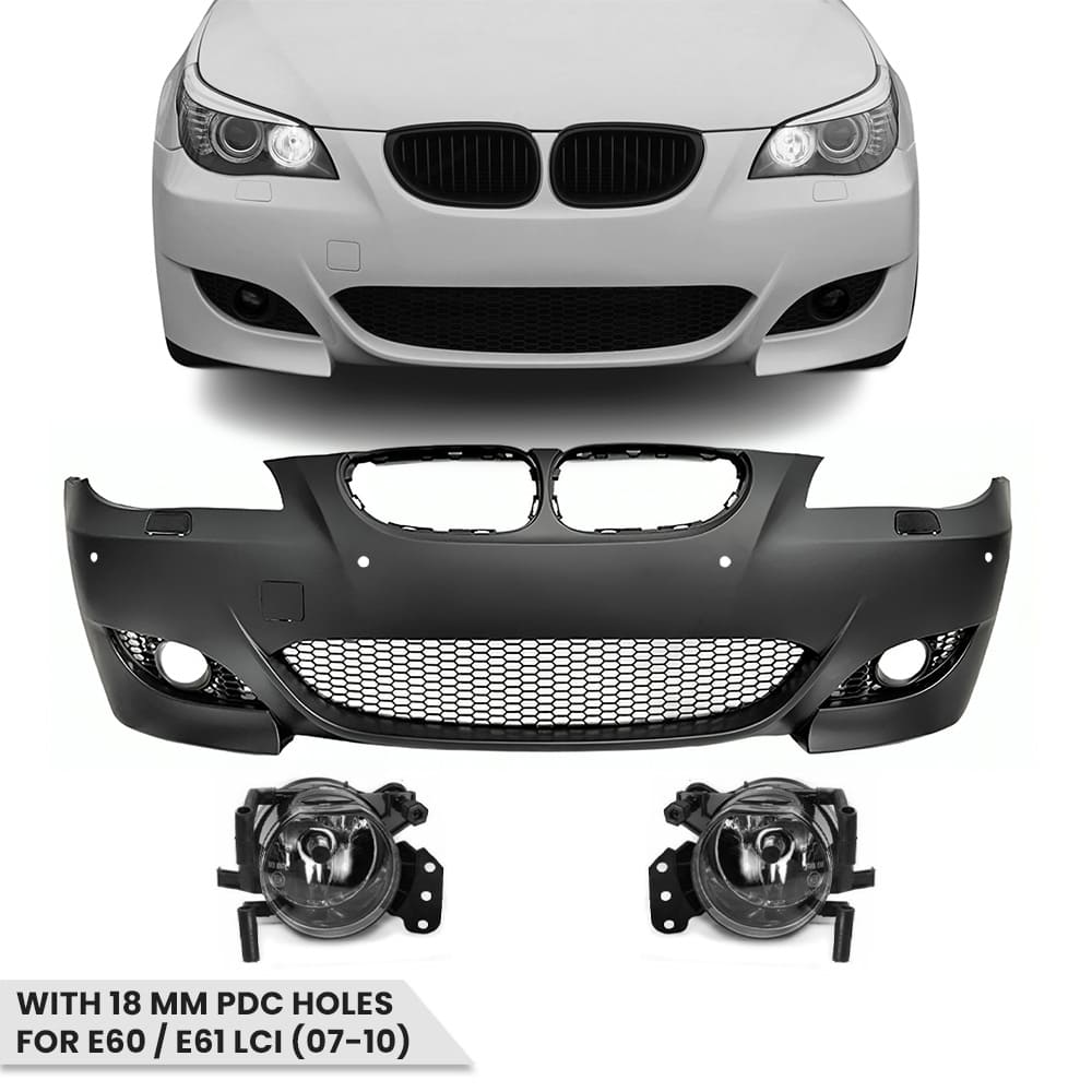 M5 Look Front E60/E61 (07-10) med dimljus