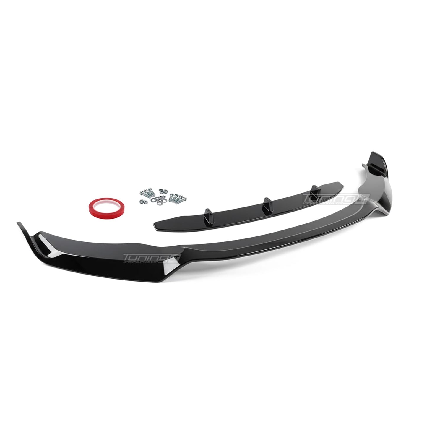 Aero style Frontläpp X3 F25 LCI / X4 F26 M-sport Blank svart (14-18)