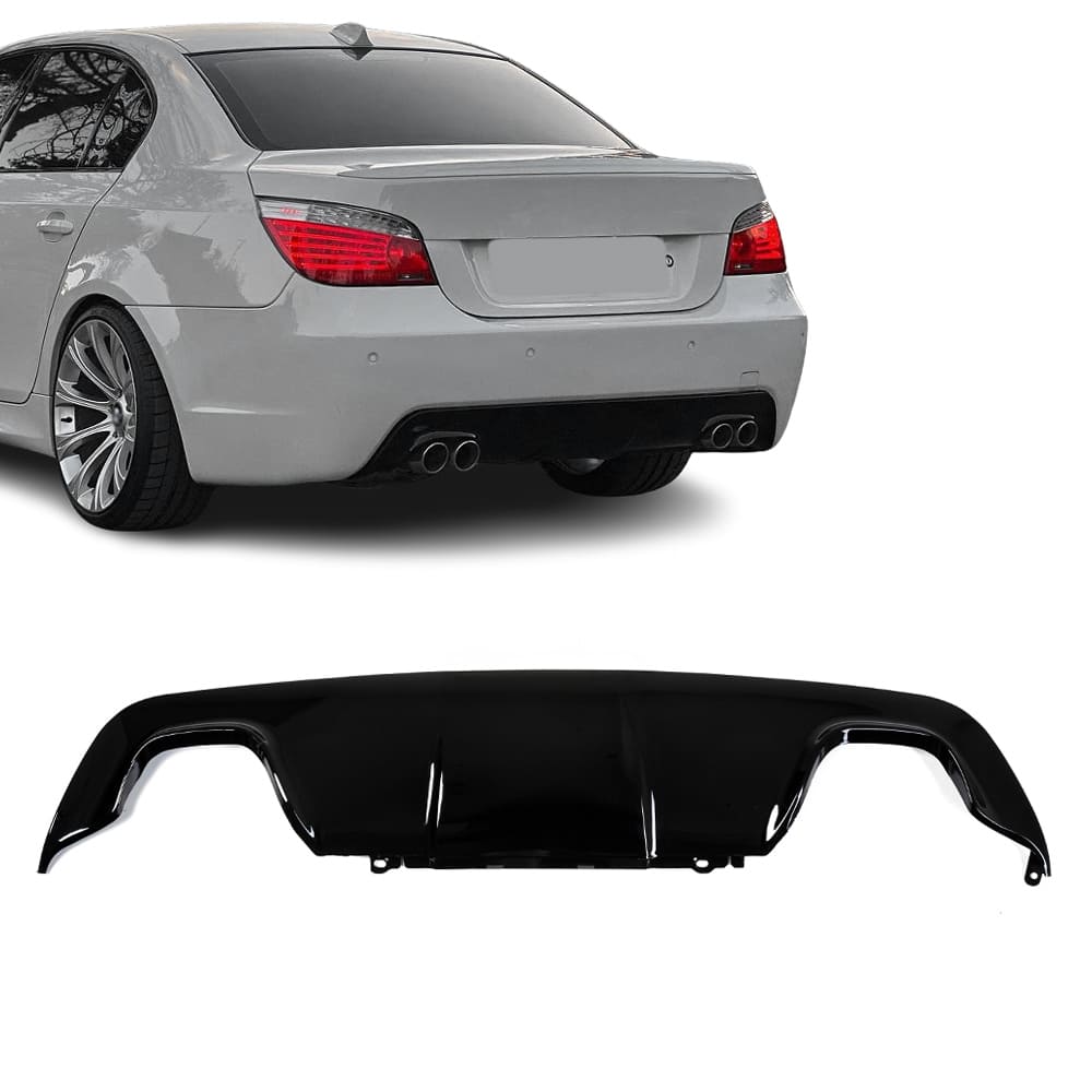 Diffuser bak E60/E61 blank svart (03-10)