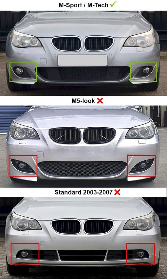 Dimljus för BMW E60/E61 M-Sport