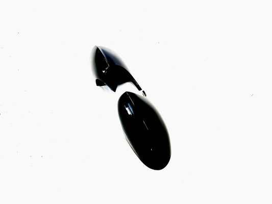 Spegelkåpor E90/E91 Blank Svart (06-08) Pre lci