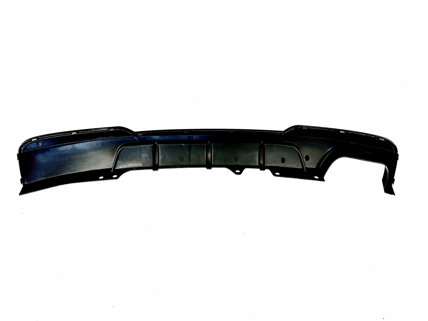 Diffuser bak F10/F11 dubbel vänster M-Sport Blank svart (11-17)