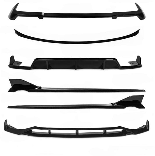 Aero stil Bodykit för BMW X5 G05 PRE-LCI (19-23), blank svart