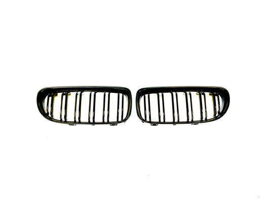 Njurar E90/E91 Blank Svart dubbelribbade (08-11) LCI