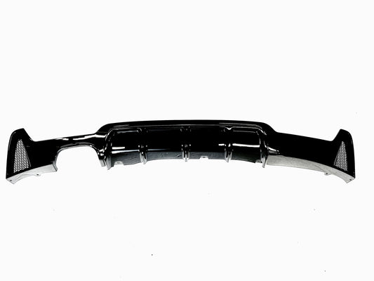 Diffuser bak F32/F33/F36 blank svart (13-)