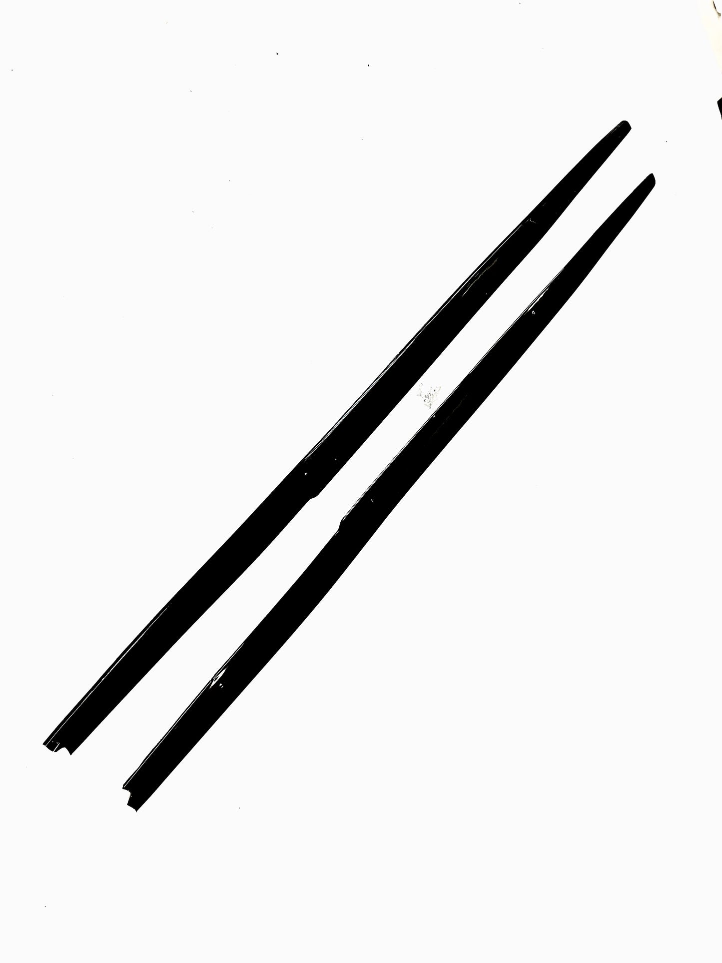 Sidokjols diffuser E60/E61 Blank svart (03-10)
