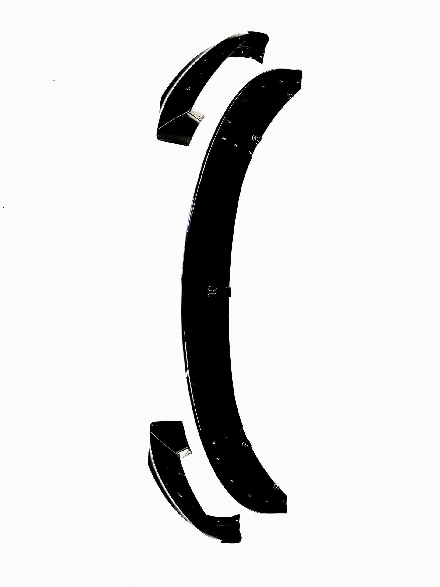 Frontläpp F32/F33/F36 Blank svart (13-)
