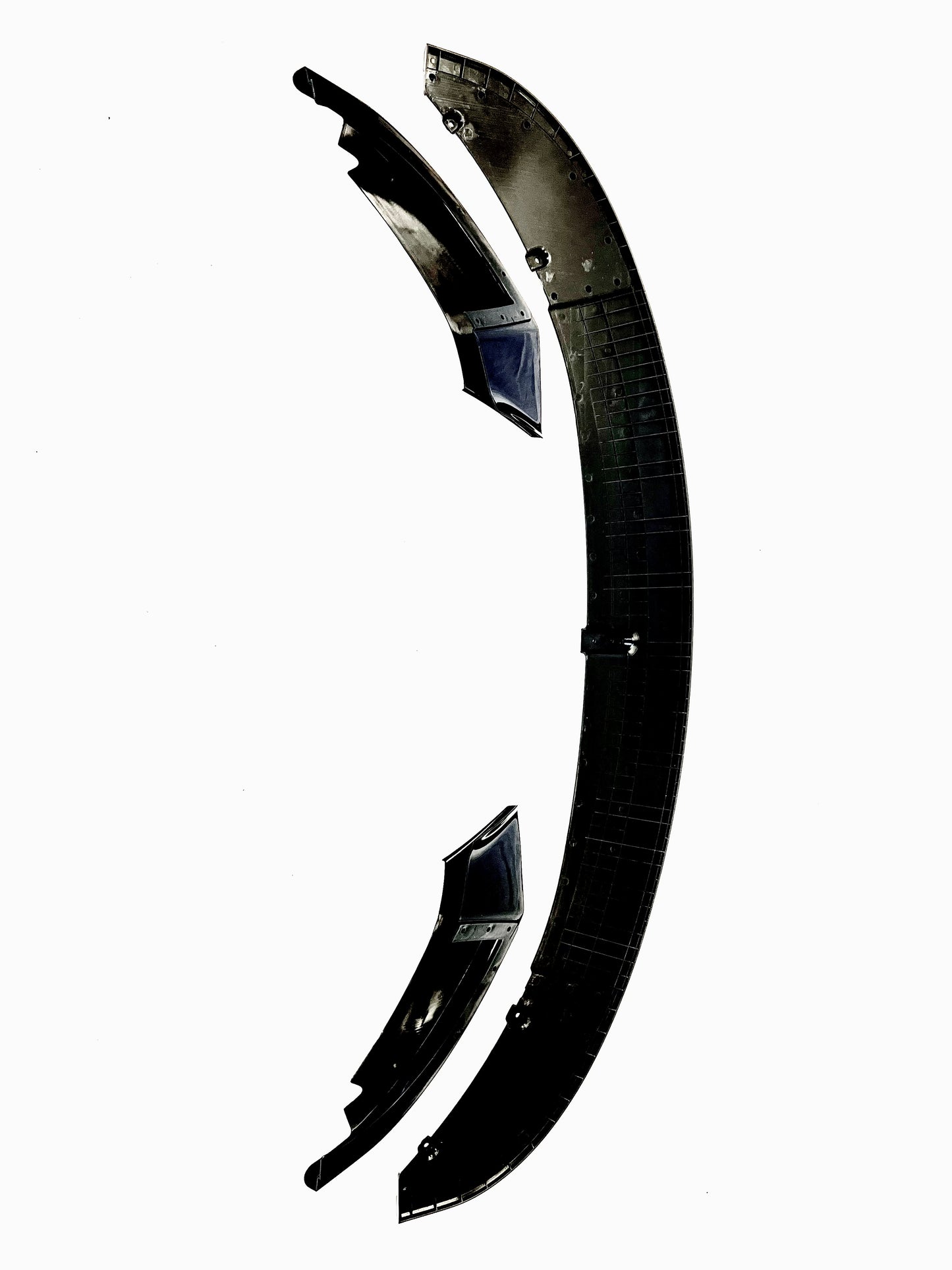 Frontläpp F32/F33/F36 Blank svart (13-)