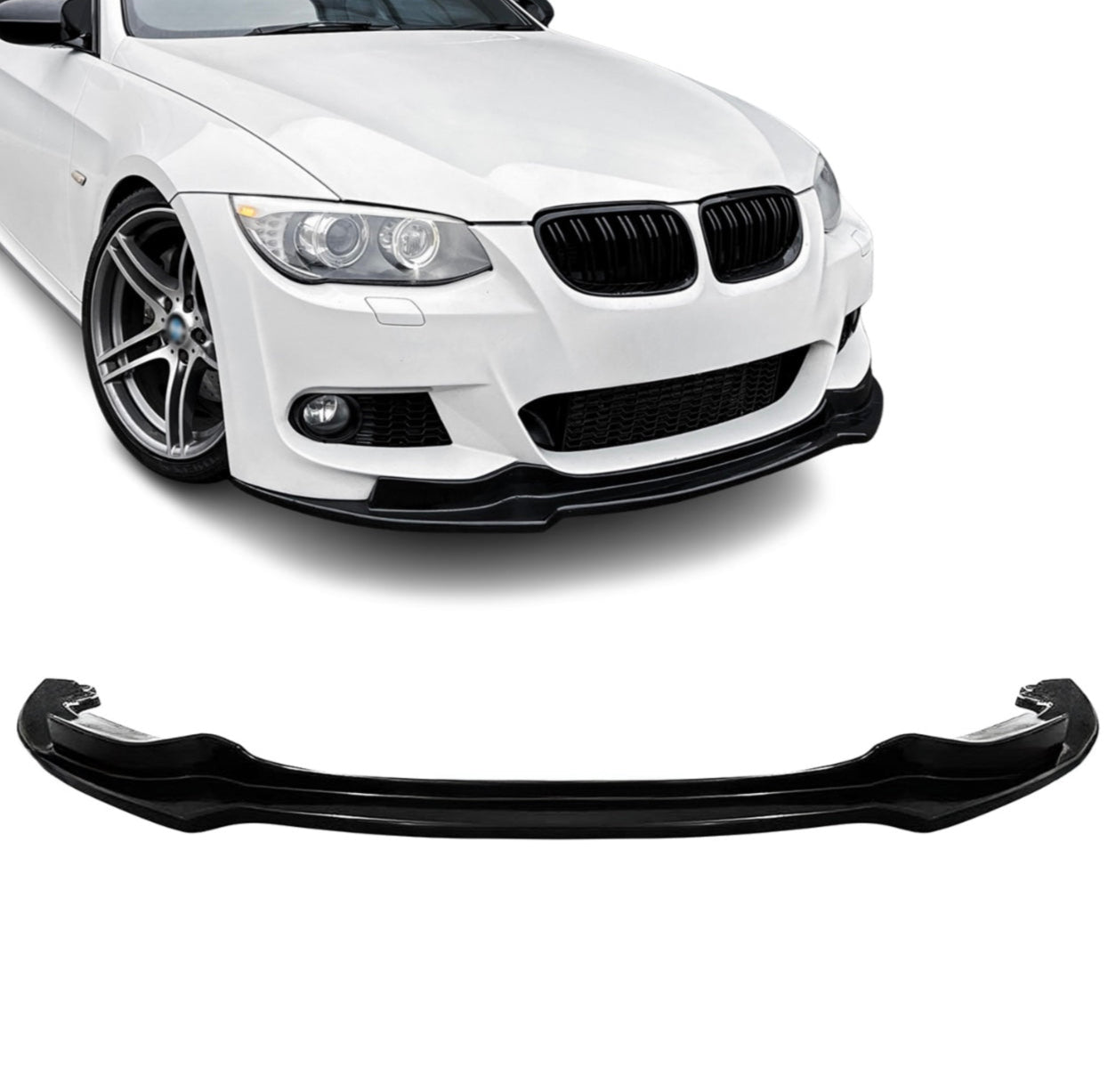 Frontläpp E92/E93 Blank svart (10-13) LCI