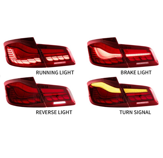OLED bakljus för BMW F10 sedan (10-17)