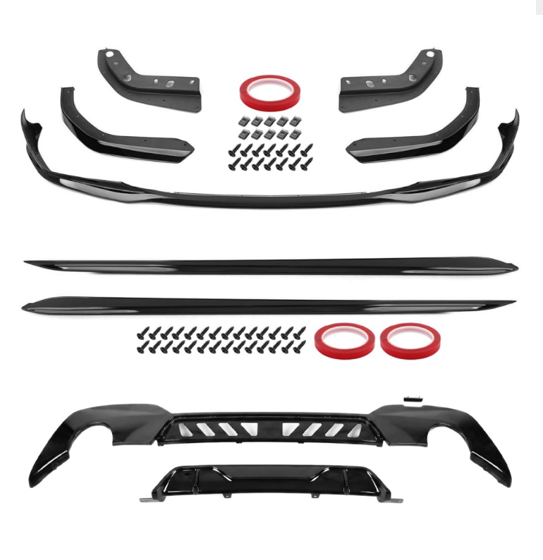 Performance Kit för G20/G21 M-Sport Blank svart (18-22)