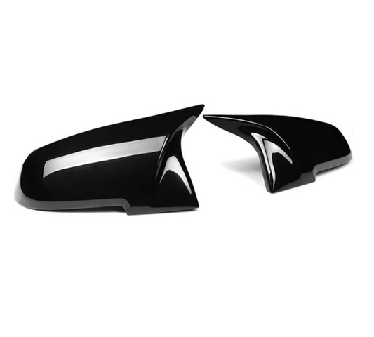 Spegelkåpor F20/F22/F30/F32/F34/E84 LCI Blank Svart