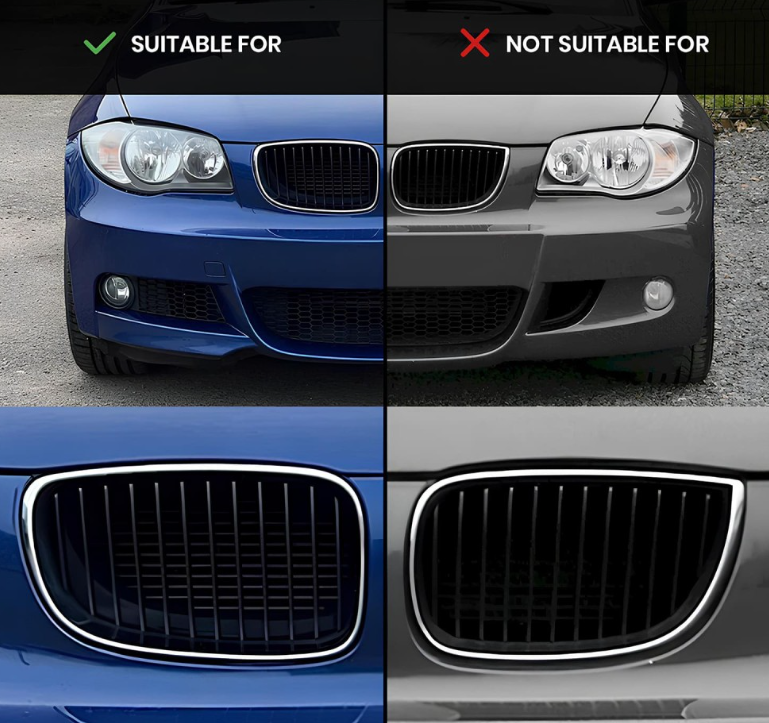 Sport Njurar E81/E82/E87/E88 (07-13) Blank Svart