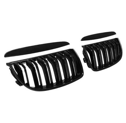 Njurar E90/E91 Blank Svart dubbelribbade (06-08) Pre Lci