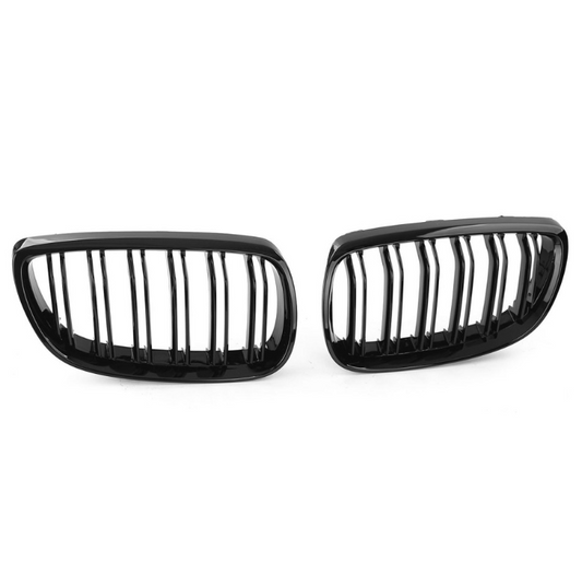 Njurar E92/E93 Blank Svart dubbelribbade (06-10) PRE LCI