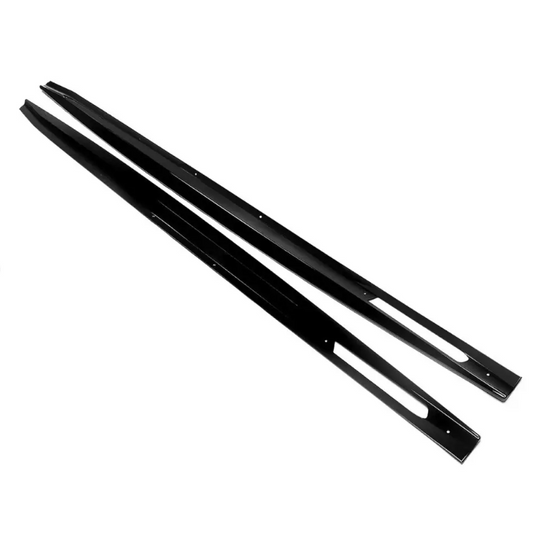 AC-stil Sidokjols diffuser sats för BMW G22 / G23 (20-26) med M-Pack, blank svart