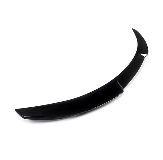 M4-stil Bakluckespoiler för BMW F06 / F13, blank svart