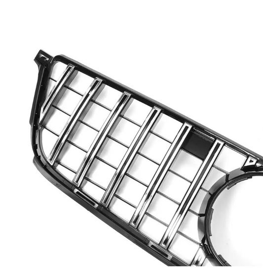 GT R Panamericana stil Frontgrill för Mercedes ML W166 (11-15), chrome