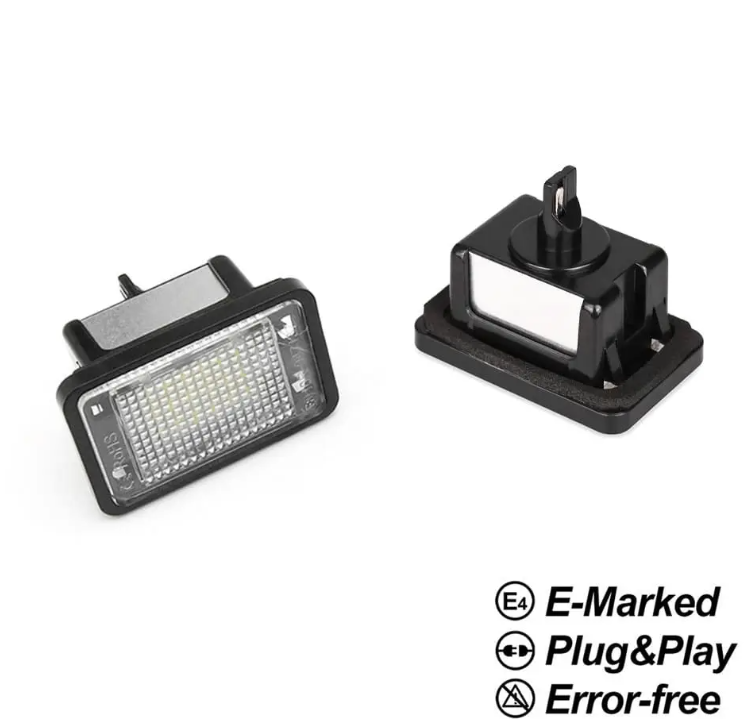 LED-nummerskyltsbelysning för Mercedes-Benz GLK X204 (08-15)