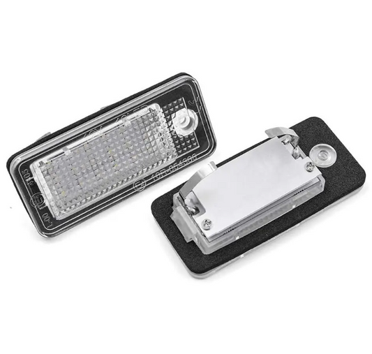 LED-nummerskyltsbelysning för Audi A6 C6 modeller