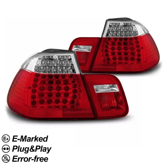LED Bakljus sats för BMW E46 (01-05) Sedan, klar