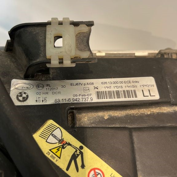 W0478 Framlykta Vänster Bmw E90 / E91 2005-2008 Pre Lci art: 631169427379