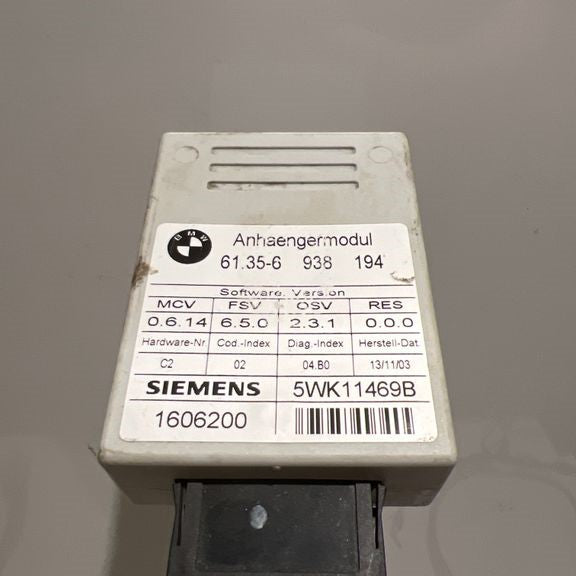 W0575 Anhaengermodul (Dragkroks modul) art:61356938194