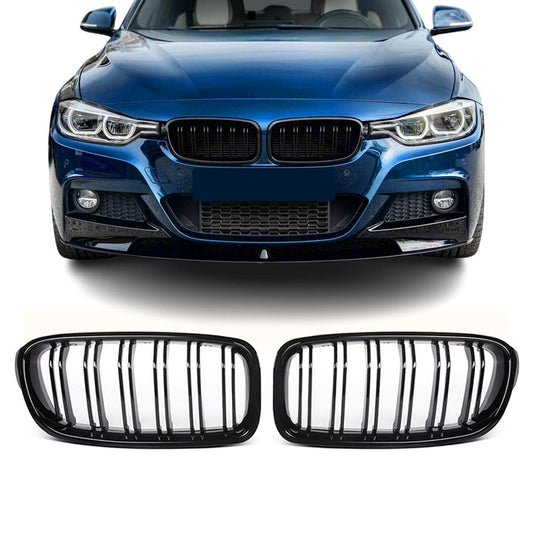 Njurar F30/F31 Blank Svart dubbelribbade (11-18)