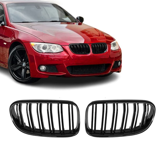 Njurar E92/E93 Blank Svart dubbelribbade (10-13) LCI