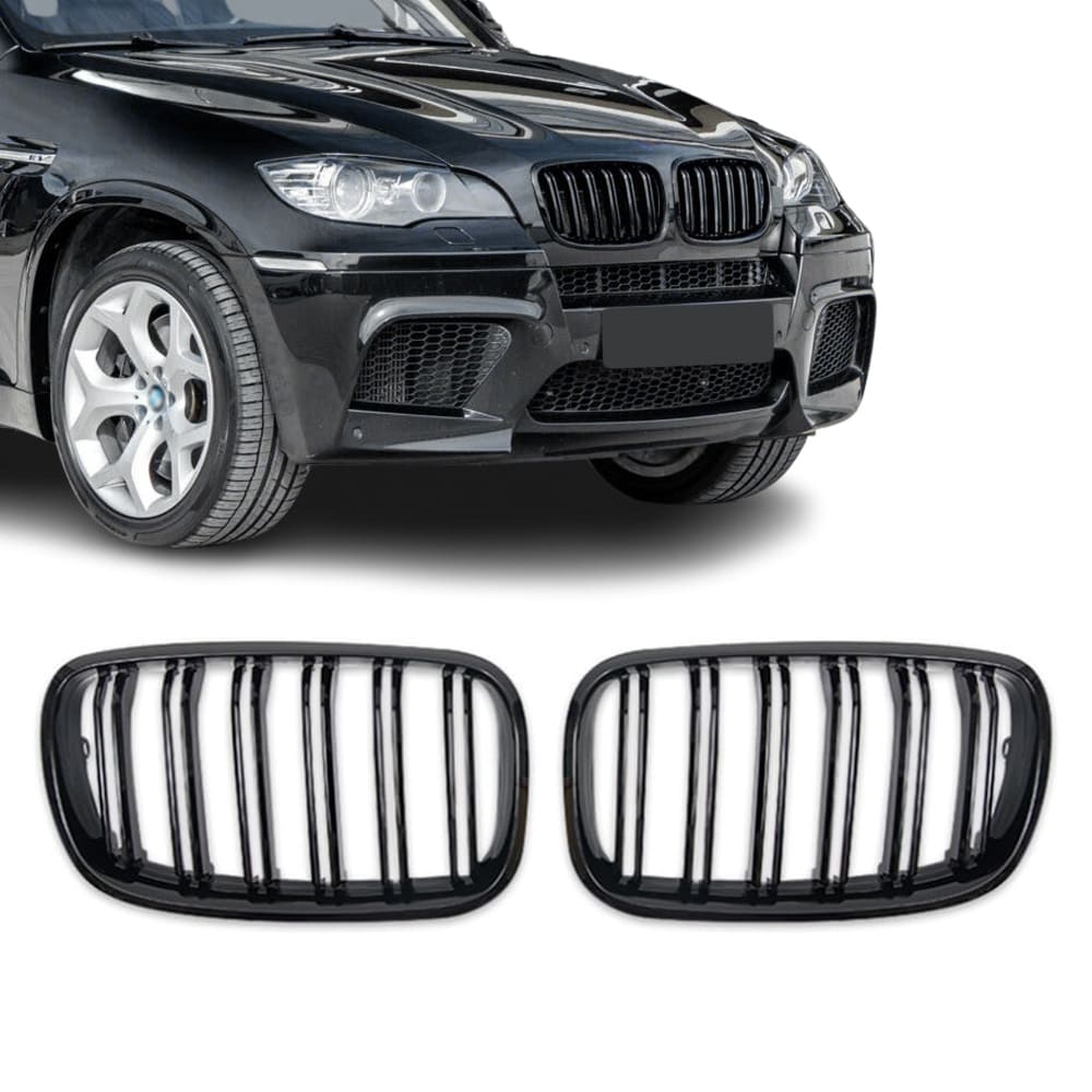 Njurar E70/E71 Blank Svart dubbelribbade (07-14)