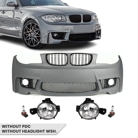 1M Style front E81 / E82 / E87 / E88 (04-13) med dimljus