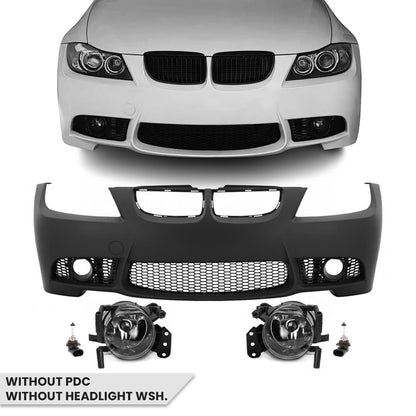 M3 Style front E90/E91 (05-08) Pre lci Med Dimljus
