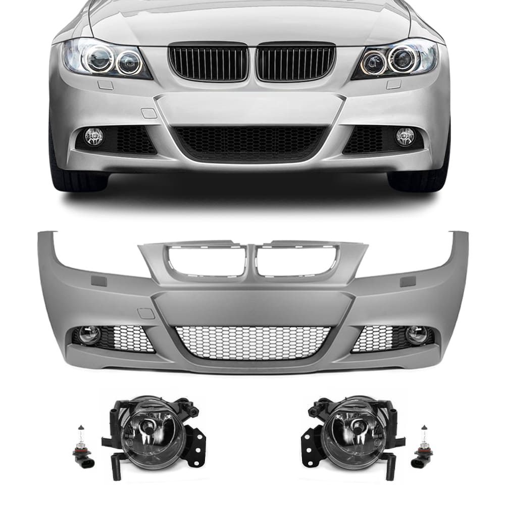 M-Sport front LCI look E90/E91 (05-08) Pre lci med dimljus