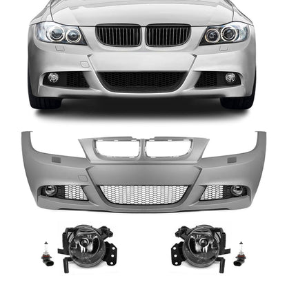 M-Sport front LCI look E90/E91 (05-08) Pre lci med dimljus