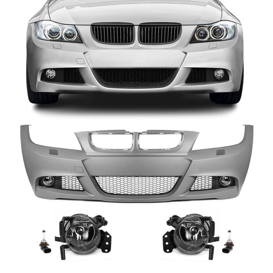 M-Sport front LCI look E90/E91 (05-08) Pre lci med dimljus