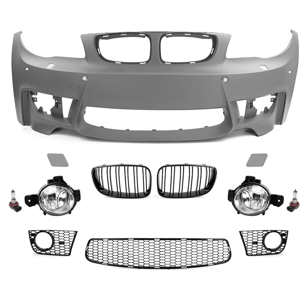 1M Style front E81 / E82 / E87 / E88 (04-13) med dimljus