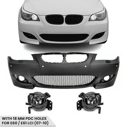 M5 Look Front E60/E61 (07-10) med dimljus