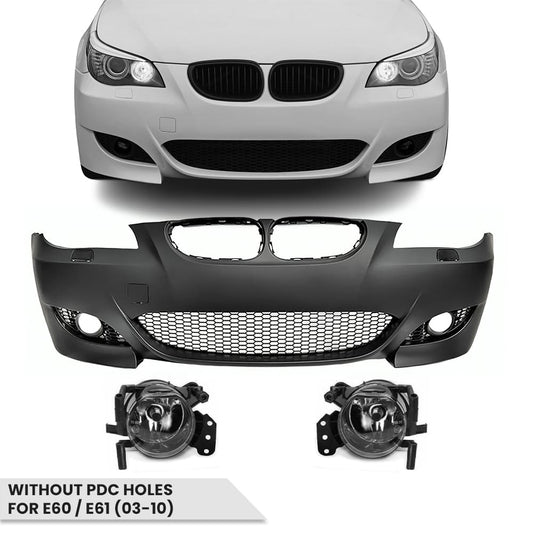 M5 Look Front E60/E61 (03-10) Utan PDC-hål med dimljus
