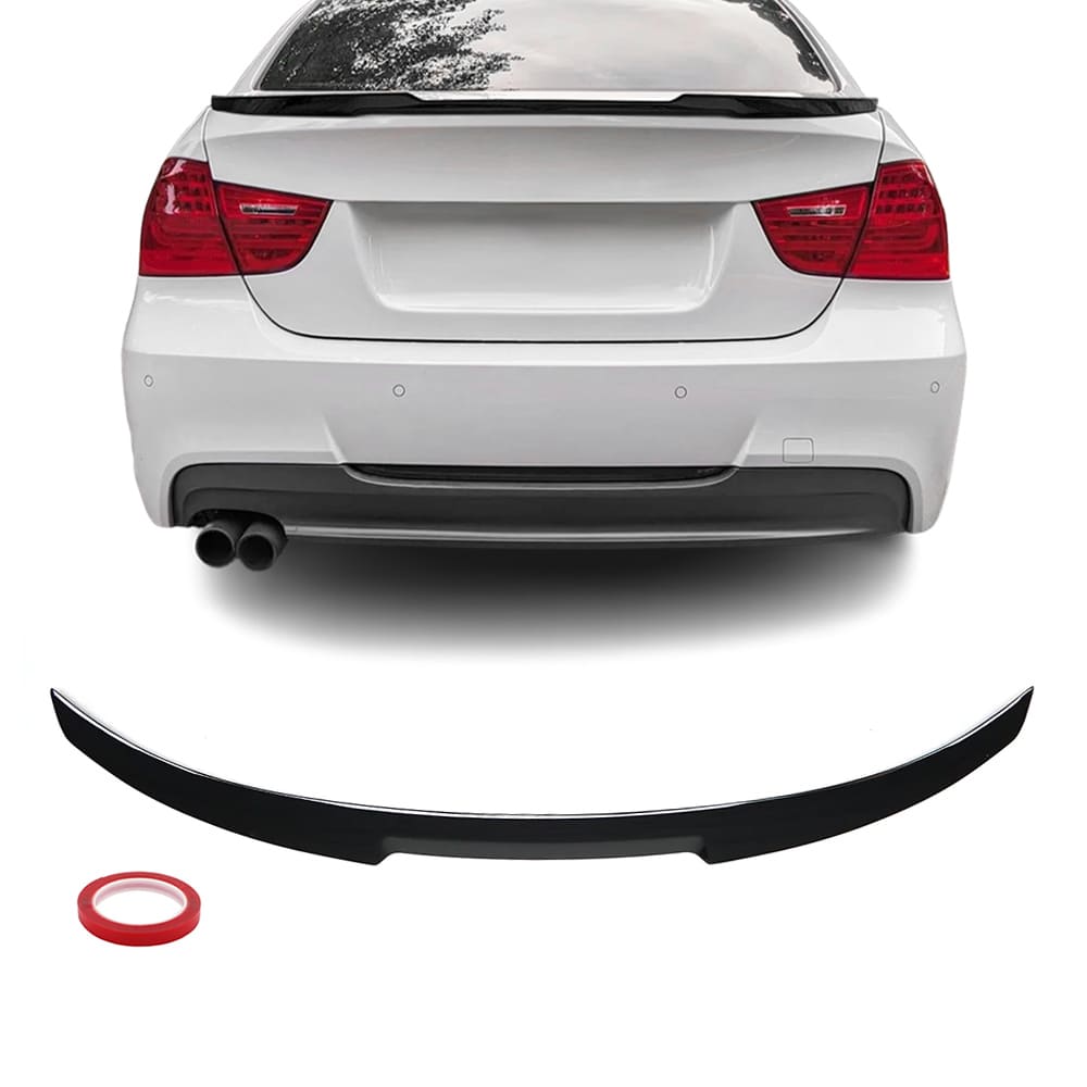 M4 style vinge E90 Blank svart (05-11)