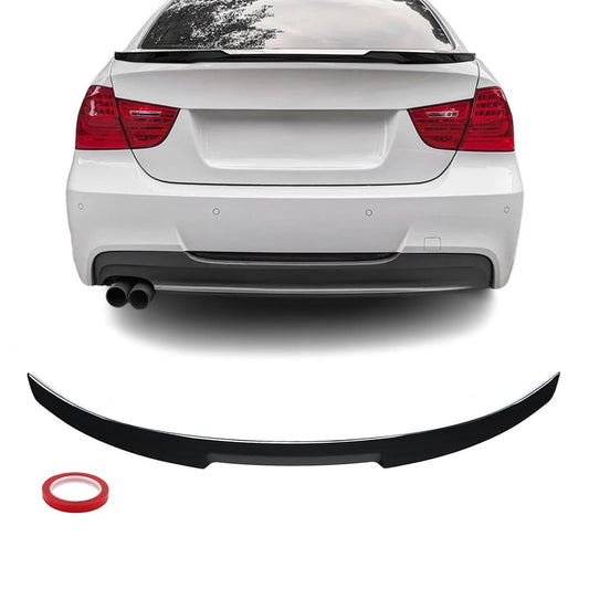 M4 style vinge E90 Blank svart (05-11)
