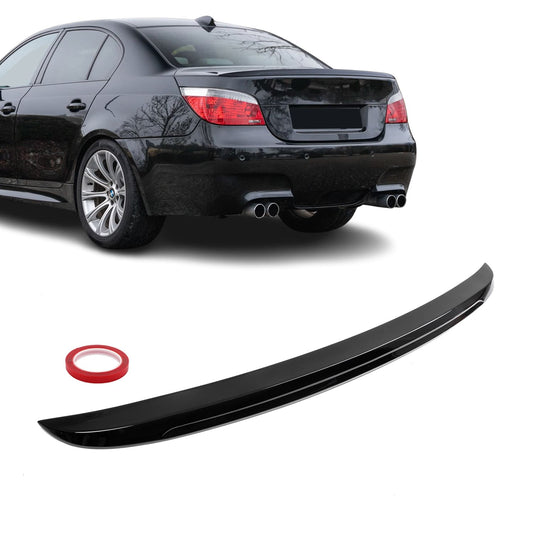 M5 style vinge E60 Blank Svart (03-10)