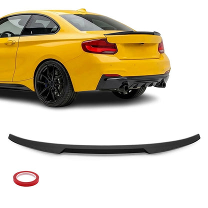 M4 stil Bagagespoiler BMW F22 / F23 / F87 Blank svart
