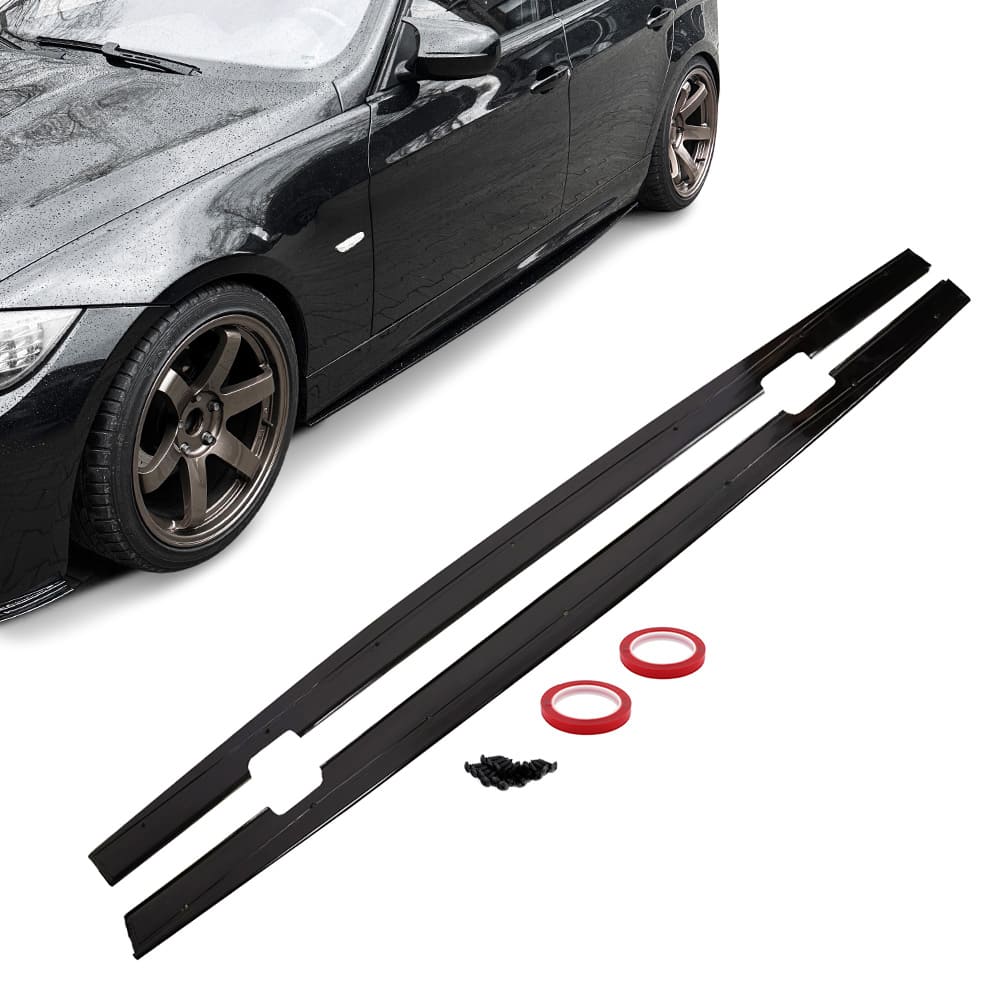 Sidokjols diffuser E90 / E91 Blank svart (05-11)