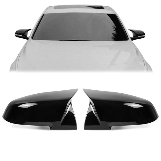 Spegelkåpor F20/F22/F30/F32/F34/E84 LCI Blank Svart
