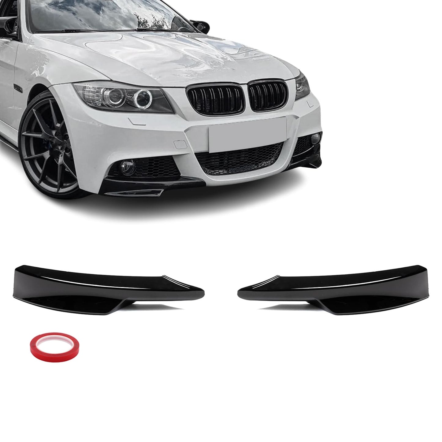 Front Splitters E90/E91 (08-11) LCI M sport