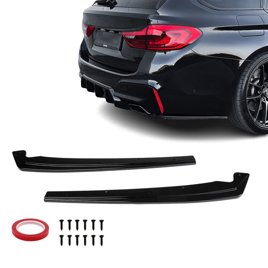 Bak sido diffuser F10/F11 Blank svart (10-17)