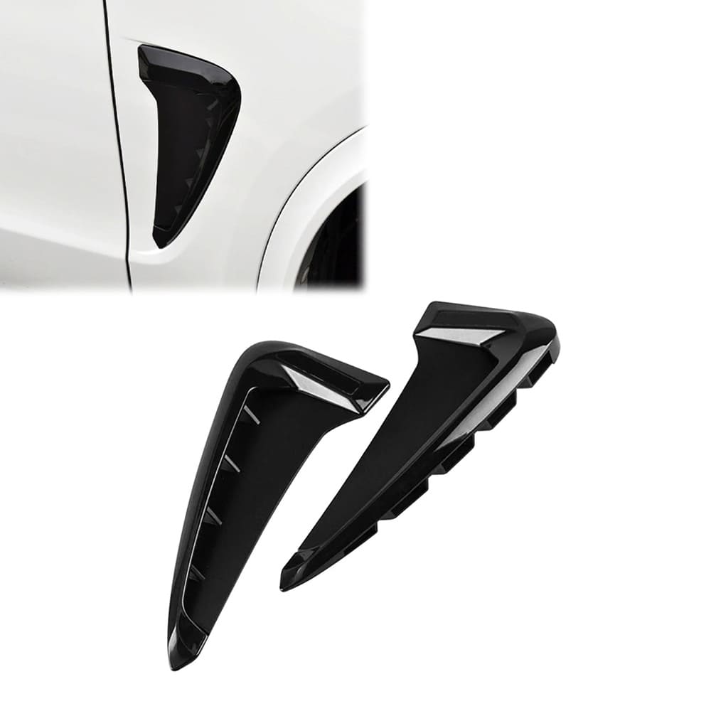 Skärmventilationslister X5 F15 Blank Svart (14-18)