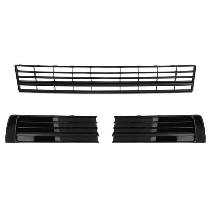 Nedre stötfångargaller Volkswagen Transporter T6 (2015–2019) Blank Svart utan pdc